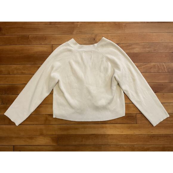 Zara Ribbed Knit Cropped Cardigan - Picture 3 of 3